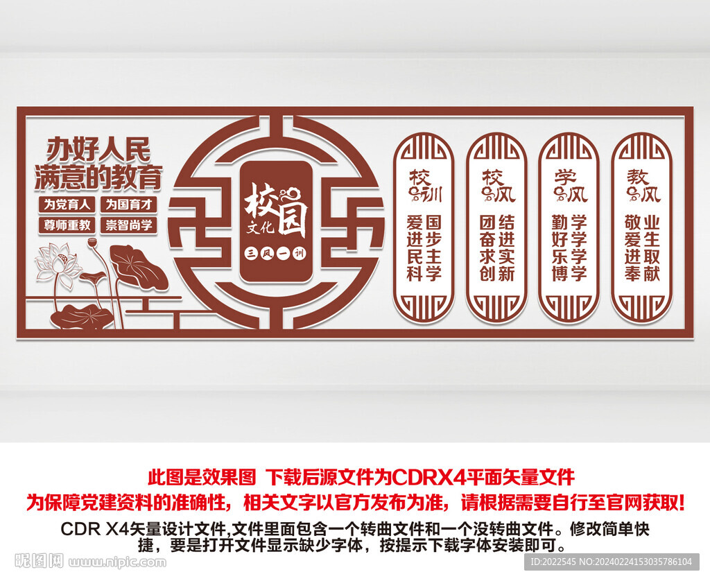 一訓(xùn)三風(fēng)文化墻