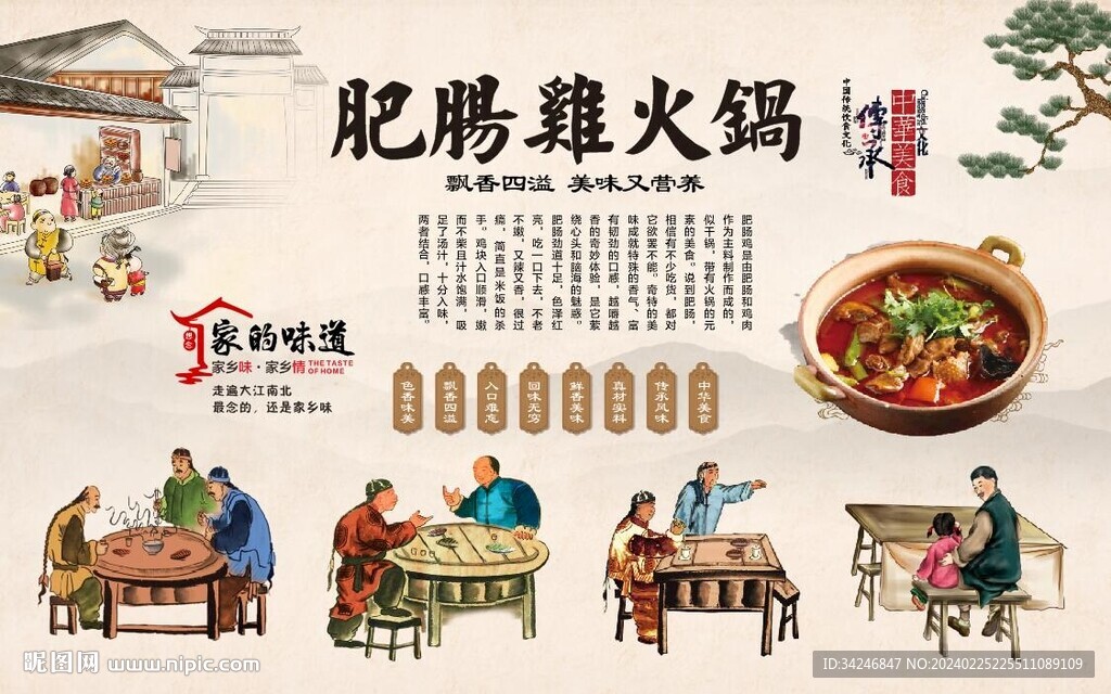 肥腸雞火鍋