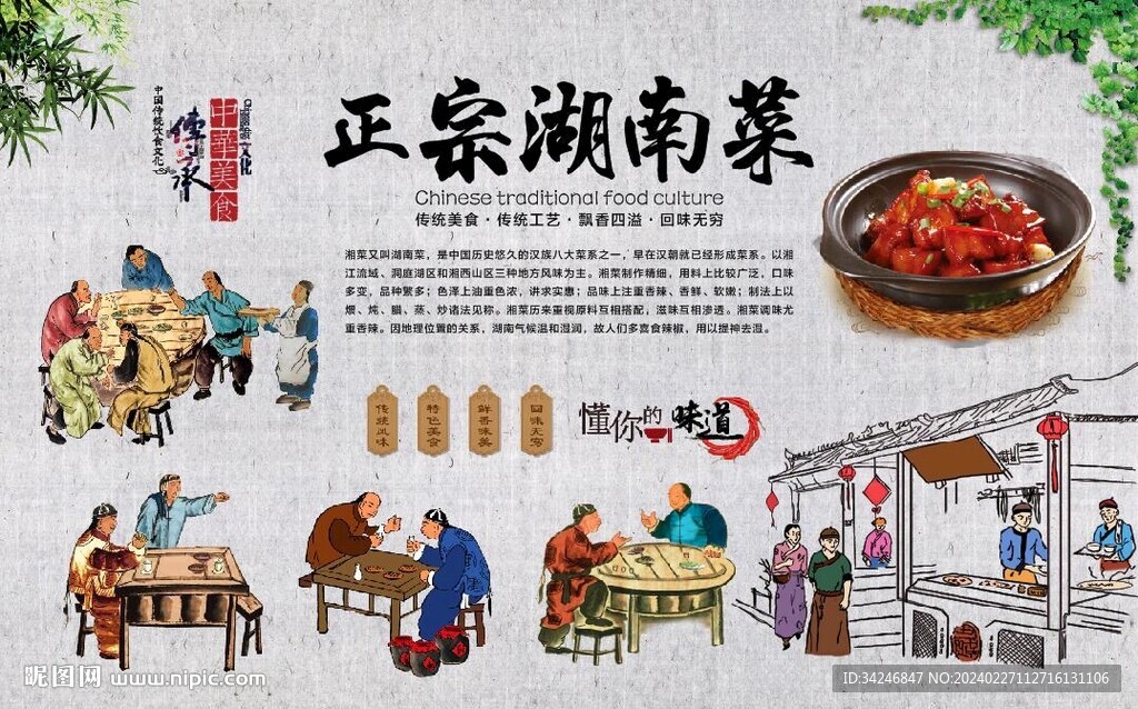 湖南湘菜背景