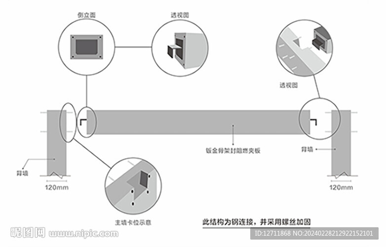 鋼連接