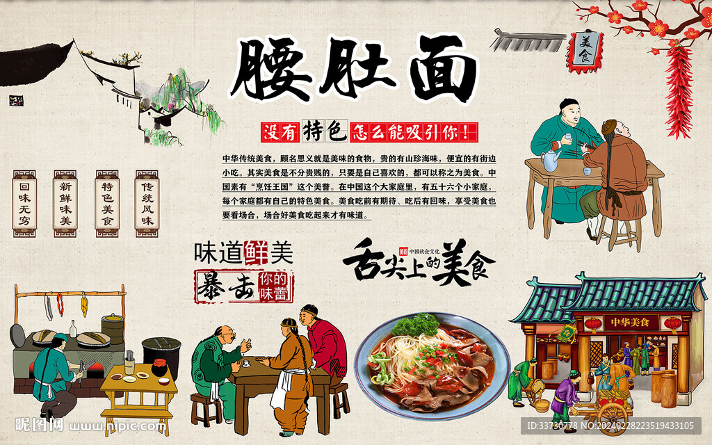 腰肚面
