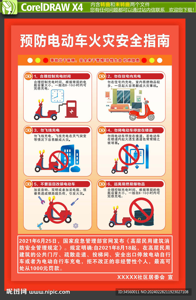 社區(qū)預(yù)防電動(dòng)車火災(zāi)安全指南