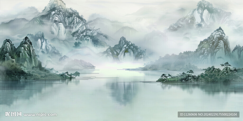 水墨風(fēng)景畫