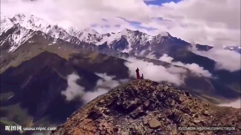 甘南喇嘛雪山旅游宣传片