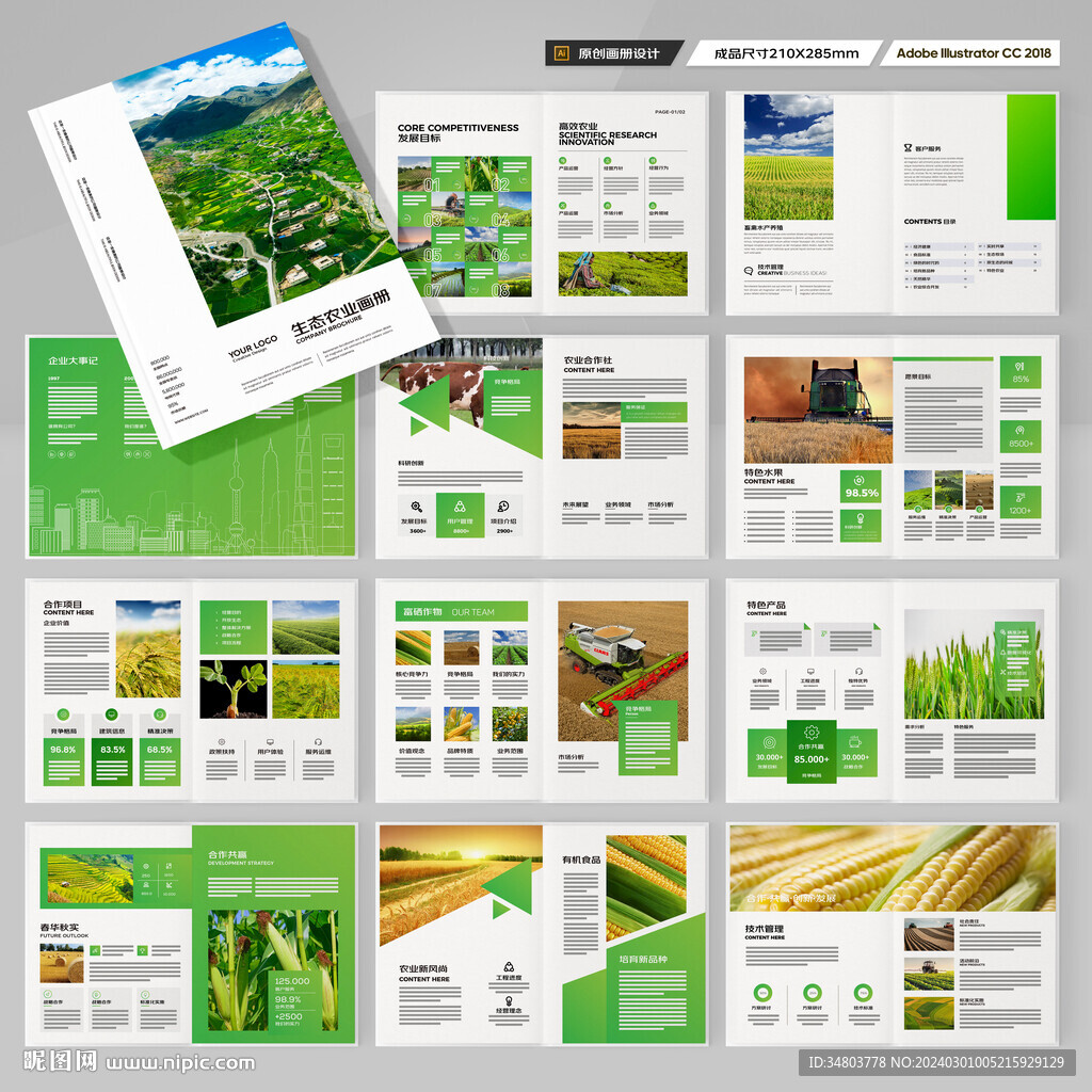 農(nóng)業(yè)合作社畫冊(cè)