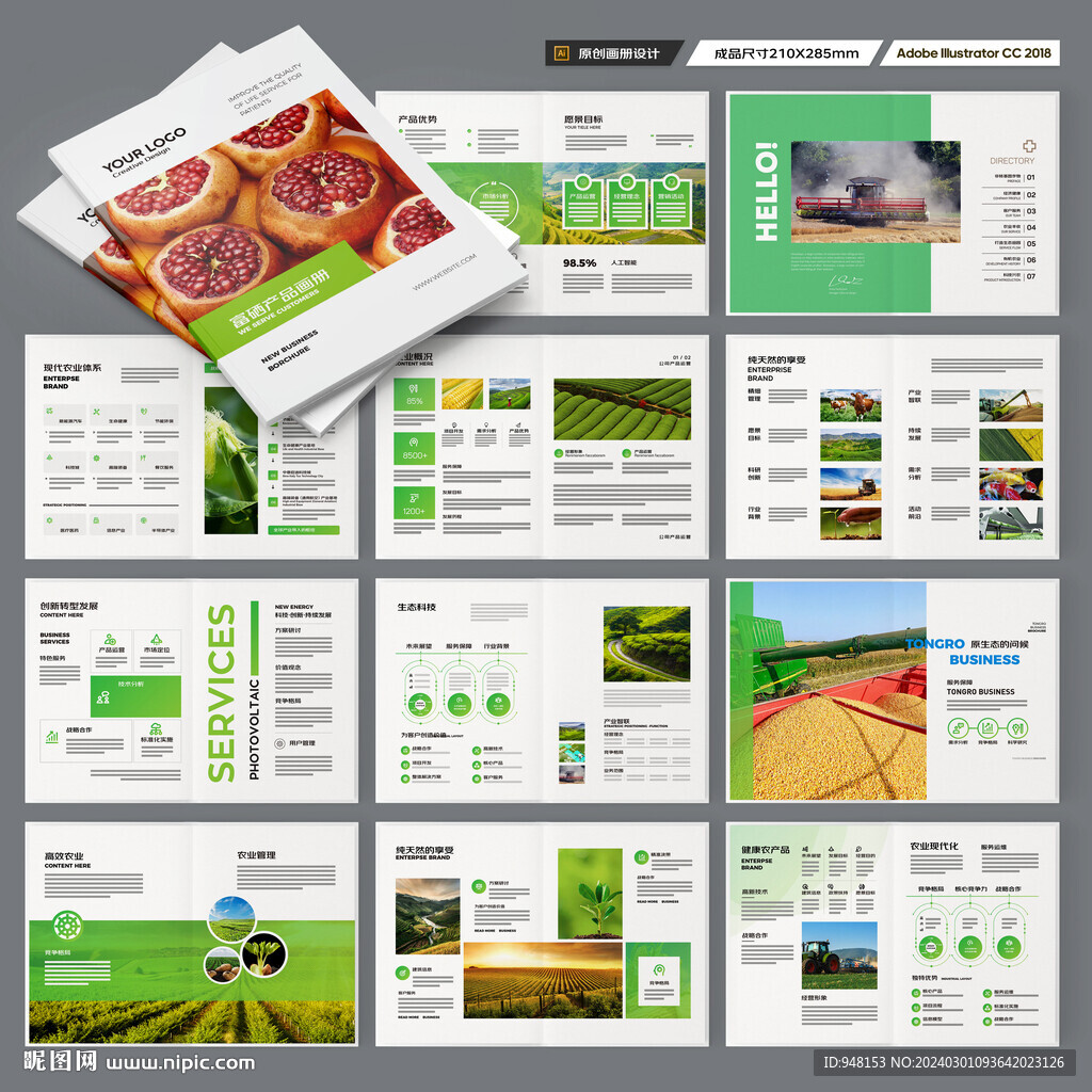 農(nóng)產(chǎn)品宣傳冊