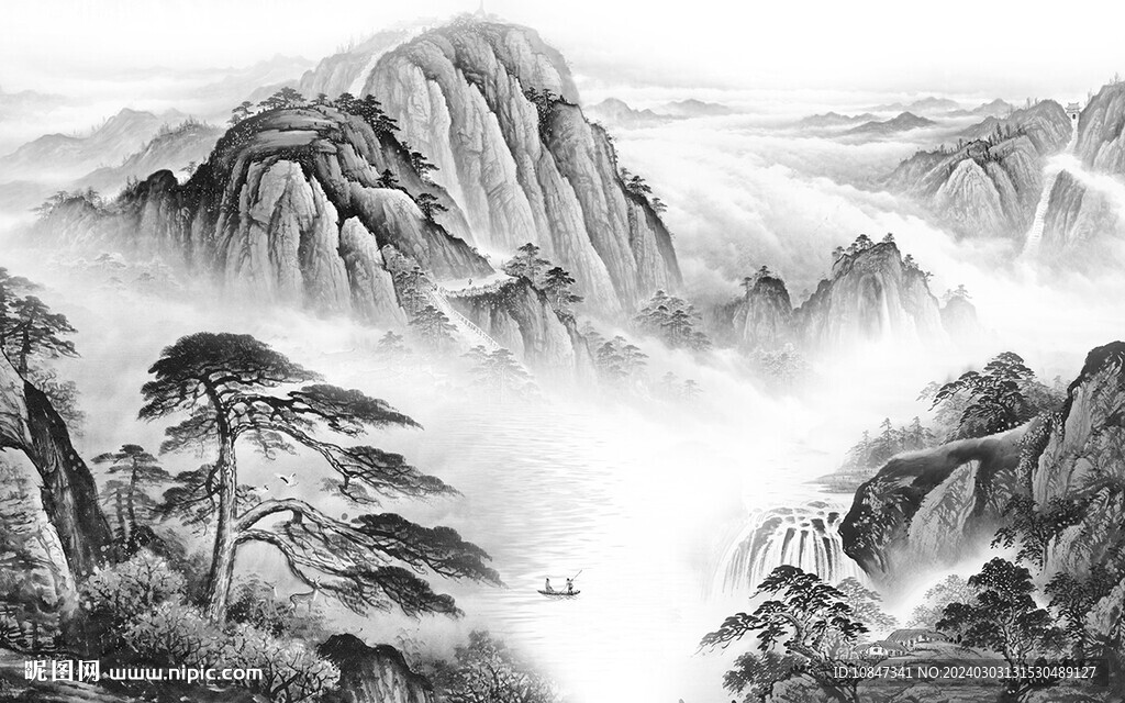 高雅 灰色新傳山水 TiF分層
