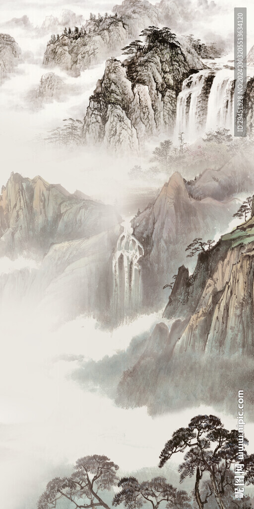 最新 高雅山水玄關(guān) TIF分層