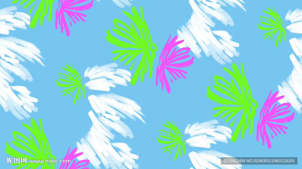 手繪葉子