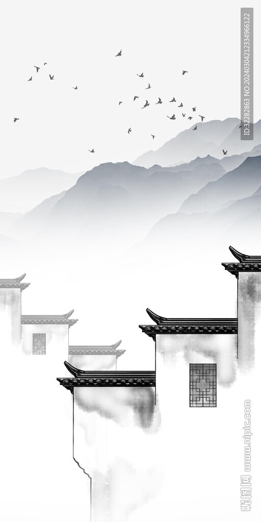 大氣 新傳山水玄關 TIf分層