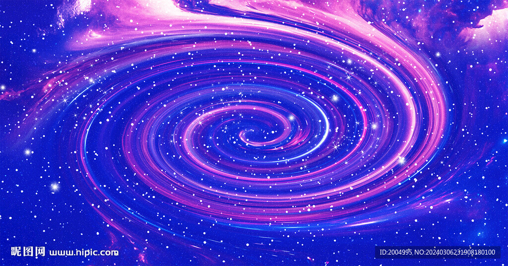 藍紫星空背景