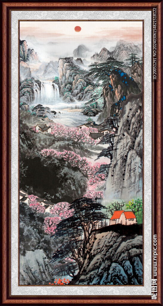 國畫風(fēng)景