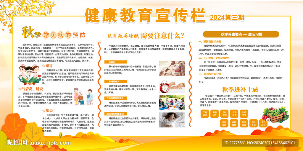 2024健康教育宣传栏第三期