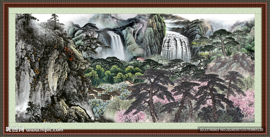 山水風(fēng)光 