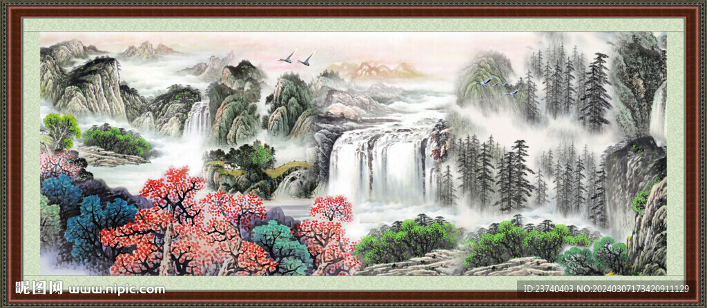 中國風(fēng)山水 