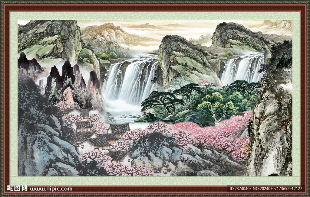 中國風山水 