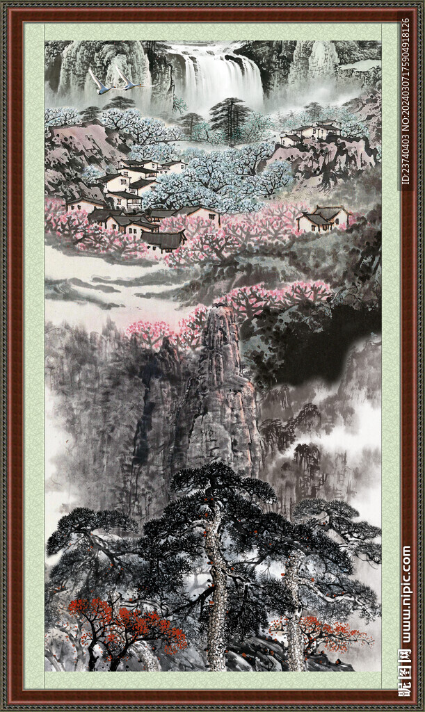 中國風山水 