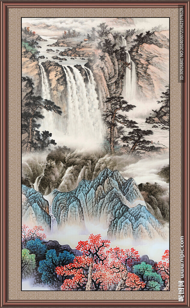 新中式山水畫 