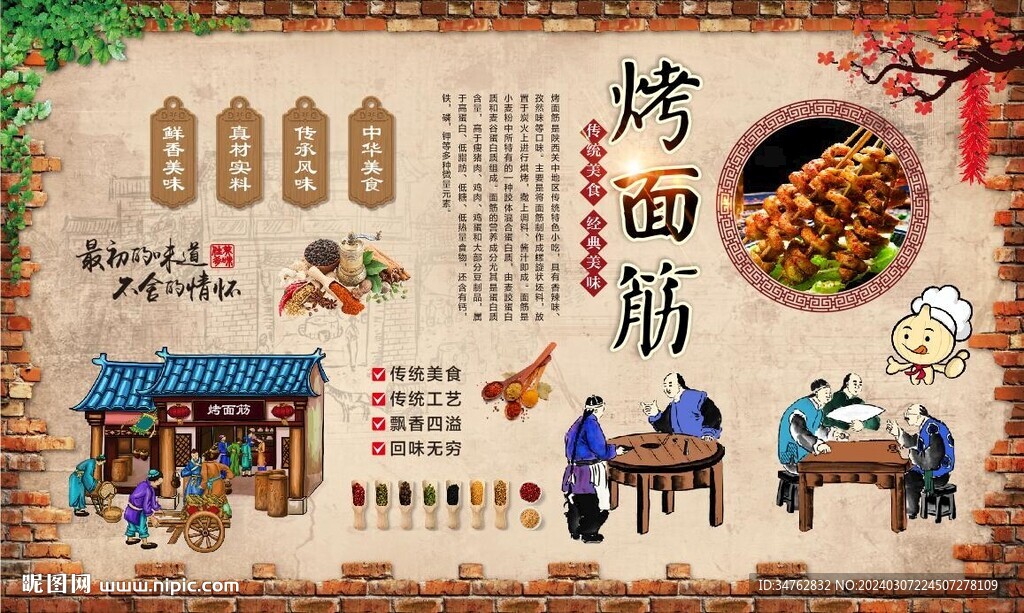 烤面筋