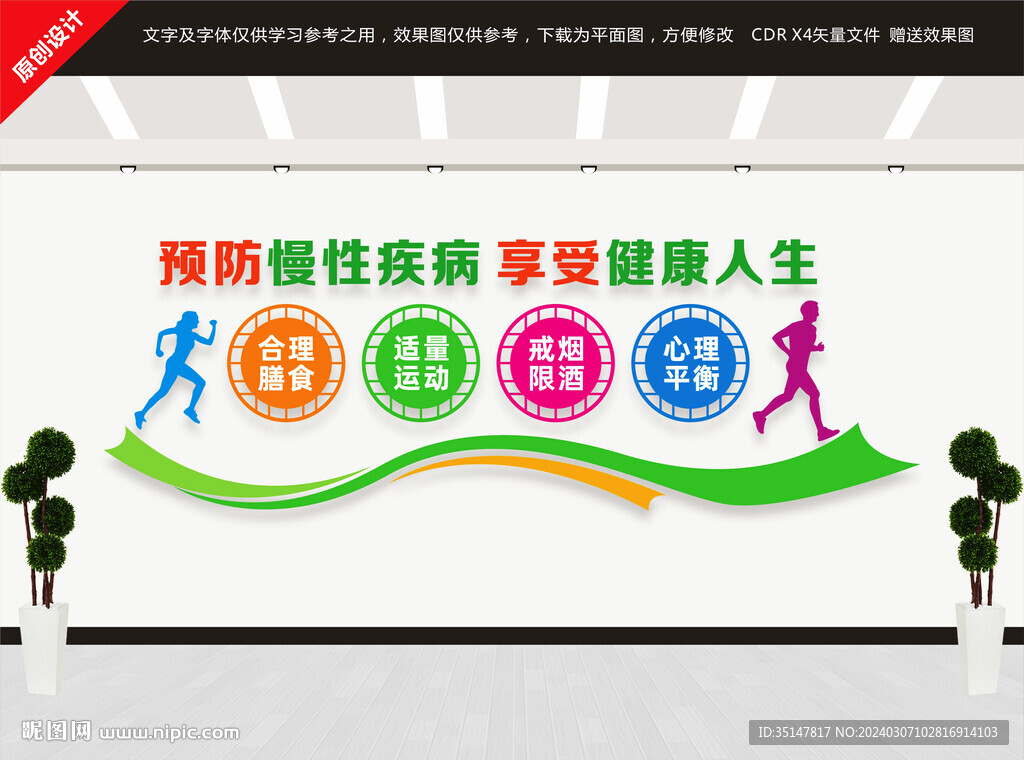 預防慢性病宣傳標語