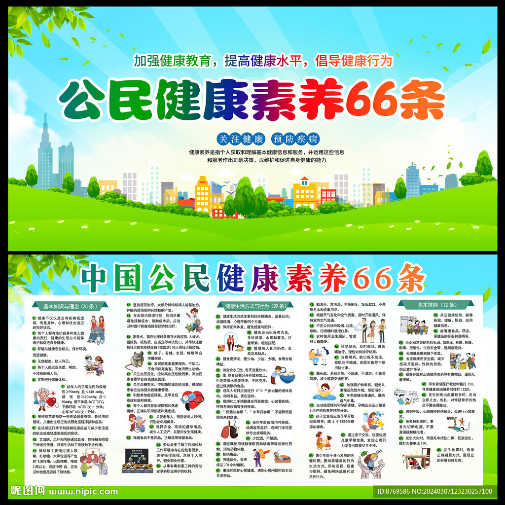 公民健康素養(yǎng)66條
