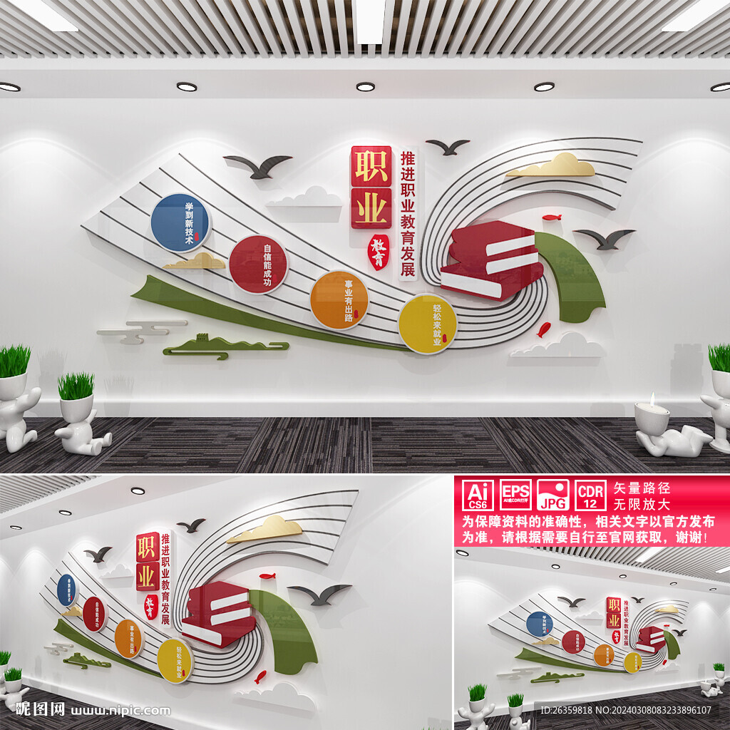 職業(yè)教育文化墻