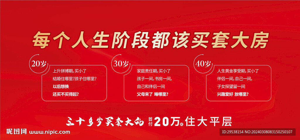 地產(chǎn) 年齡階段