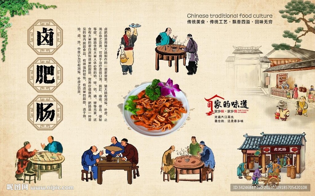 鹵肥腸