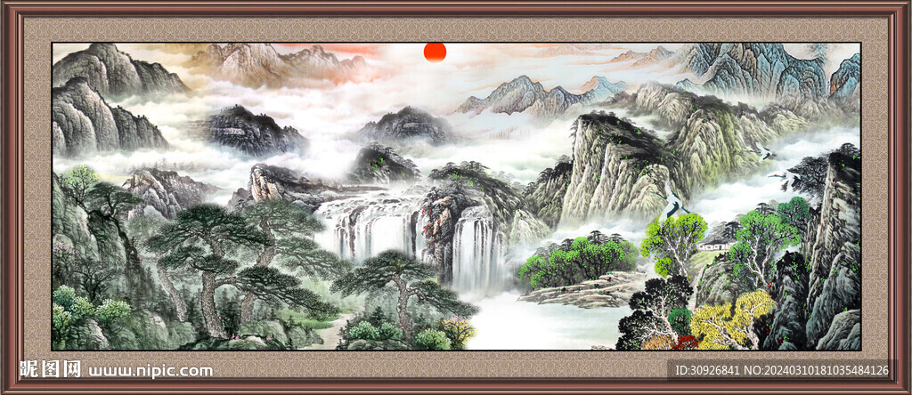 山水風(fēng)光 