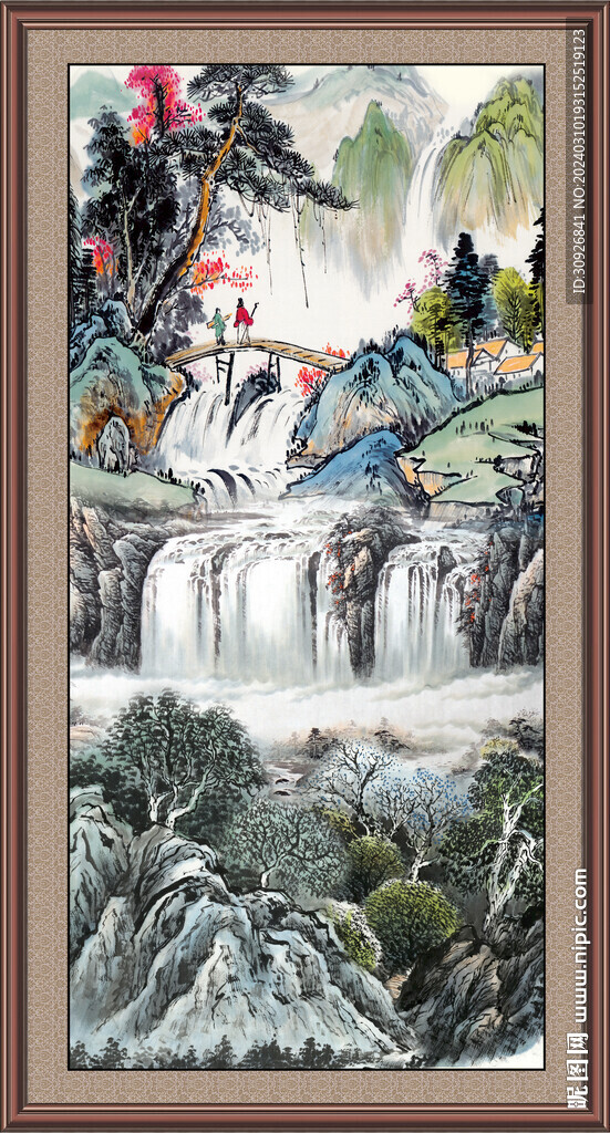 玄關(guān)山水