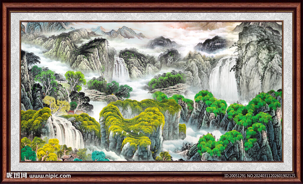 山水景色 