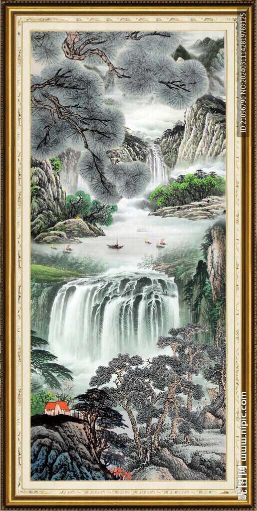 中國風山水