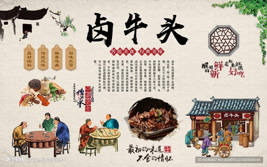 鹵牛頭