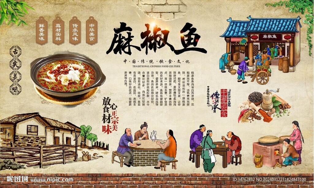 椒麻魚背景