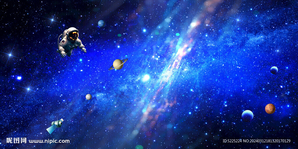 藍(lán)色星空?qǐng)D