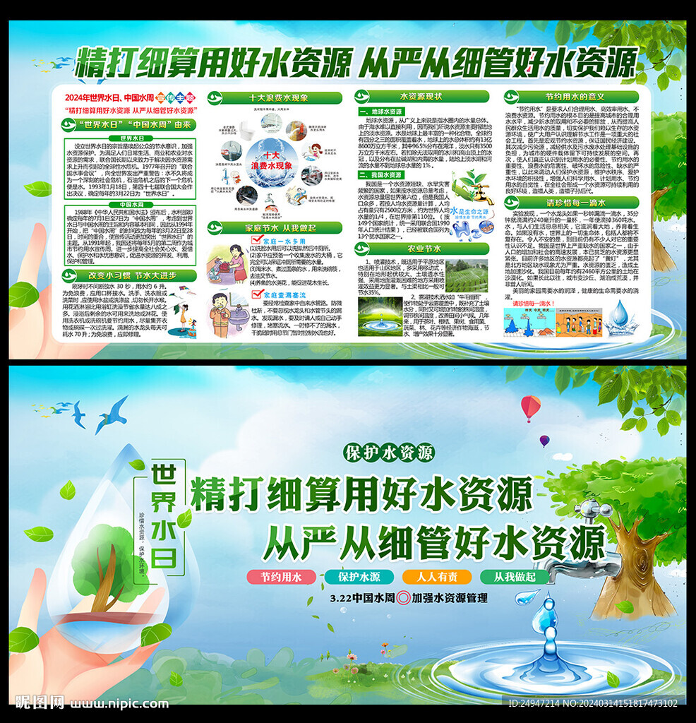 珍惜水資源