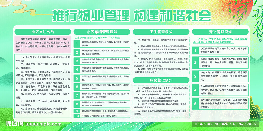 推行物業(yè)管理 構(gòu)建和諧社會(huì)