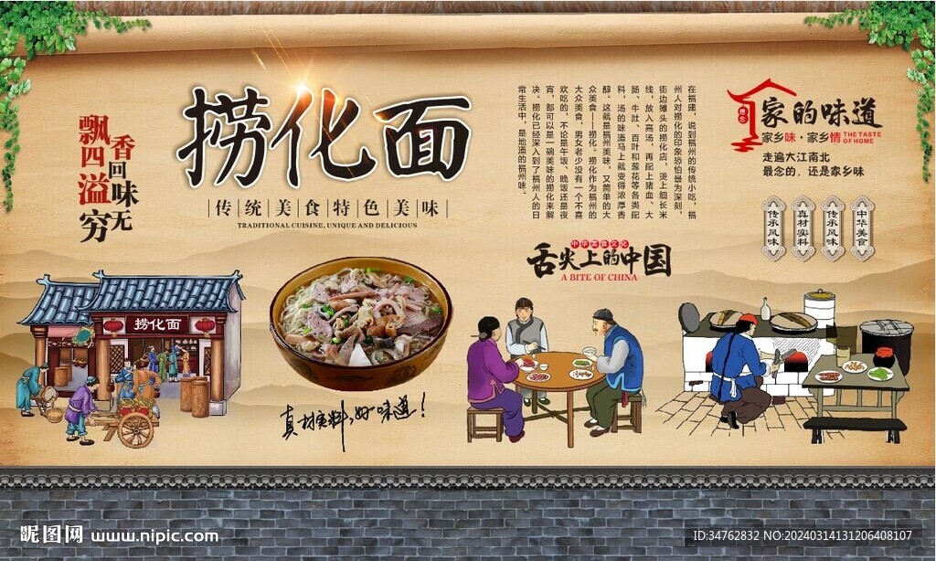 撈化面