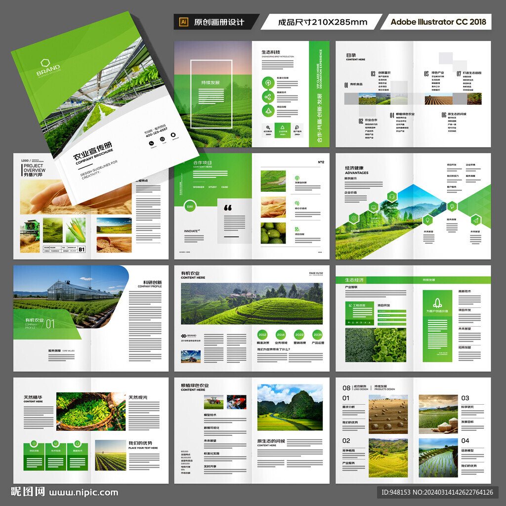 绿色农业画册