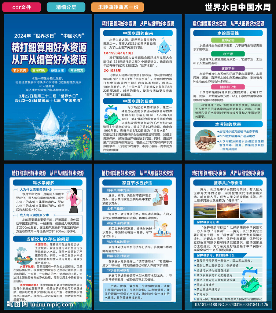 中國水周海報