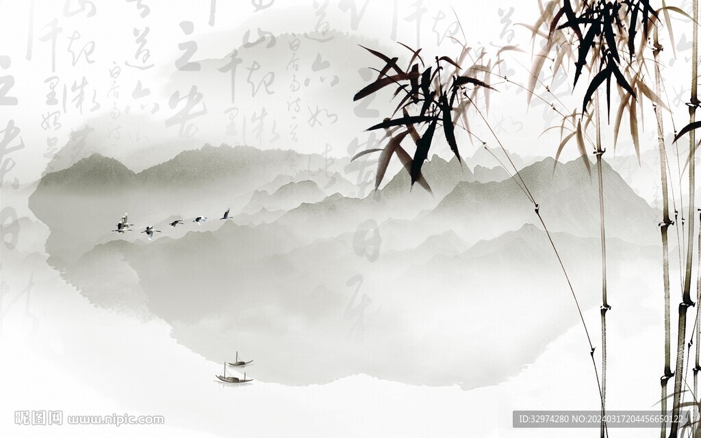 禪意山水畫