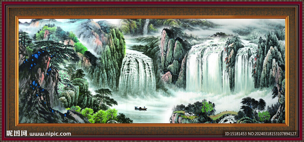 巨幅山水畫(huà)