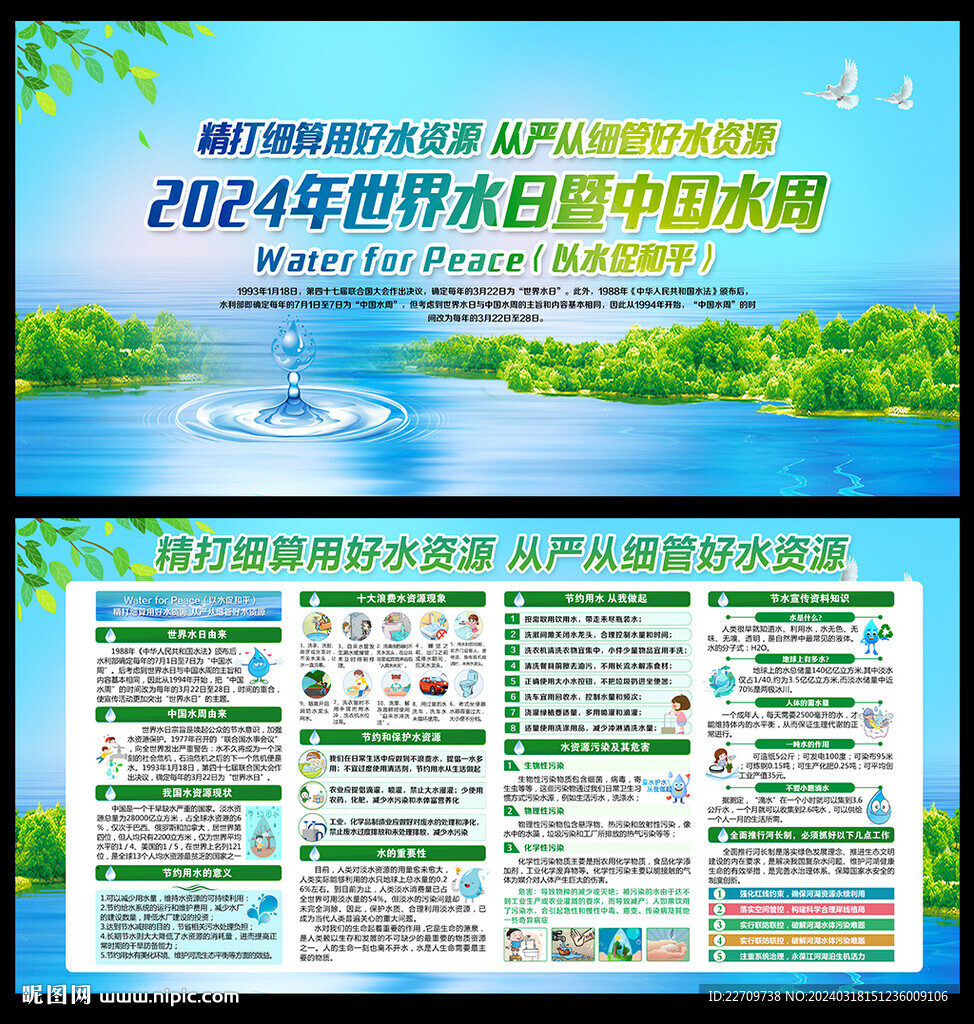 2024年世界水日中国水周