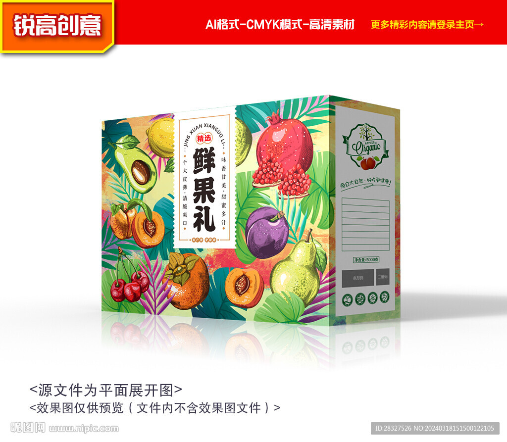 水果包裝 石榴禮盒