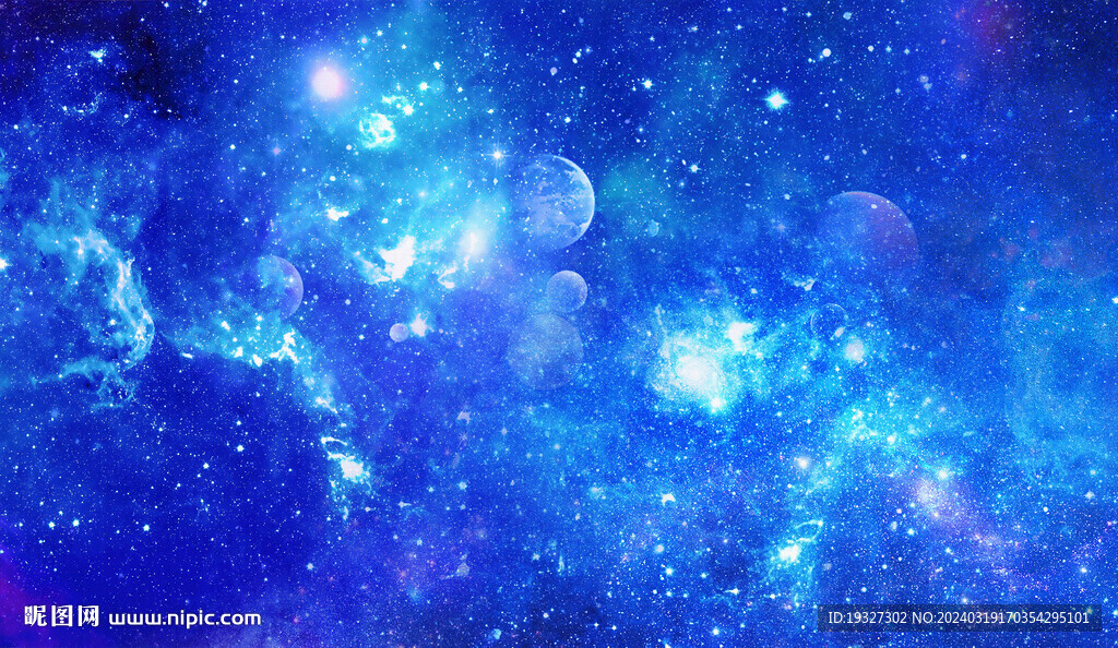 藍(lán)色璀璨星空 軟膜天花吊頂 