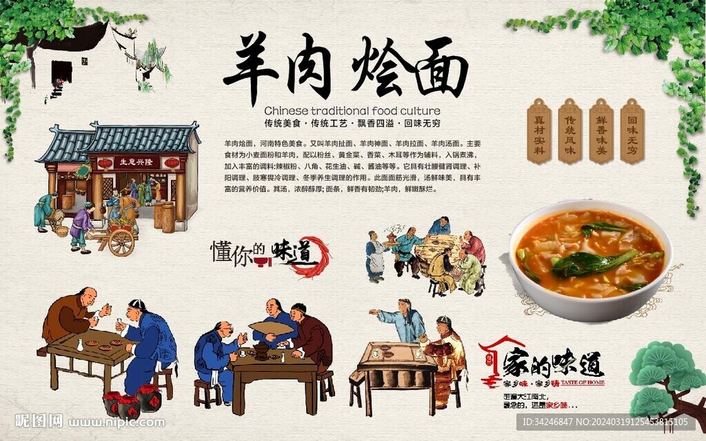 羊肉燴面