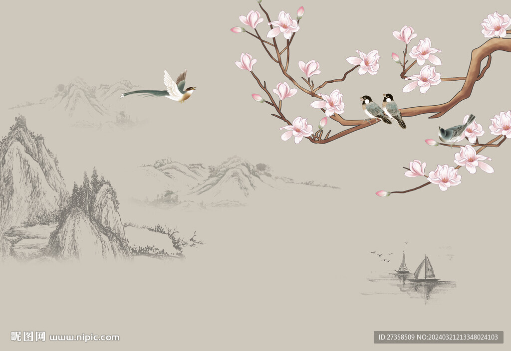 花鳥山水