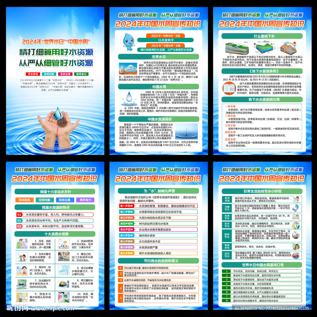 中国水周宣传知识