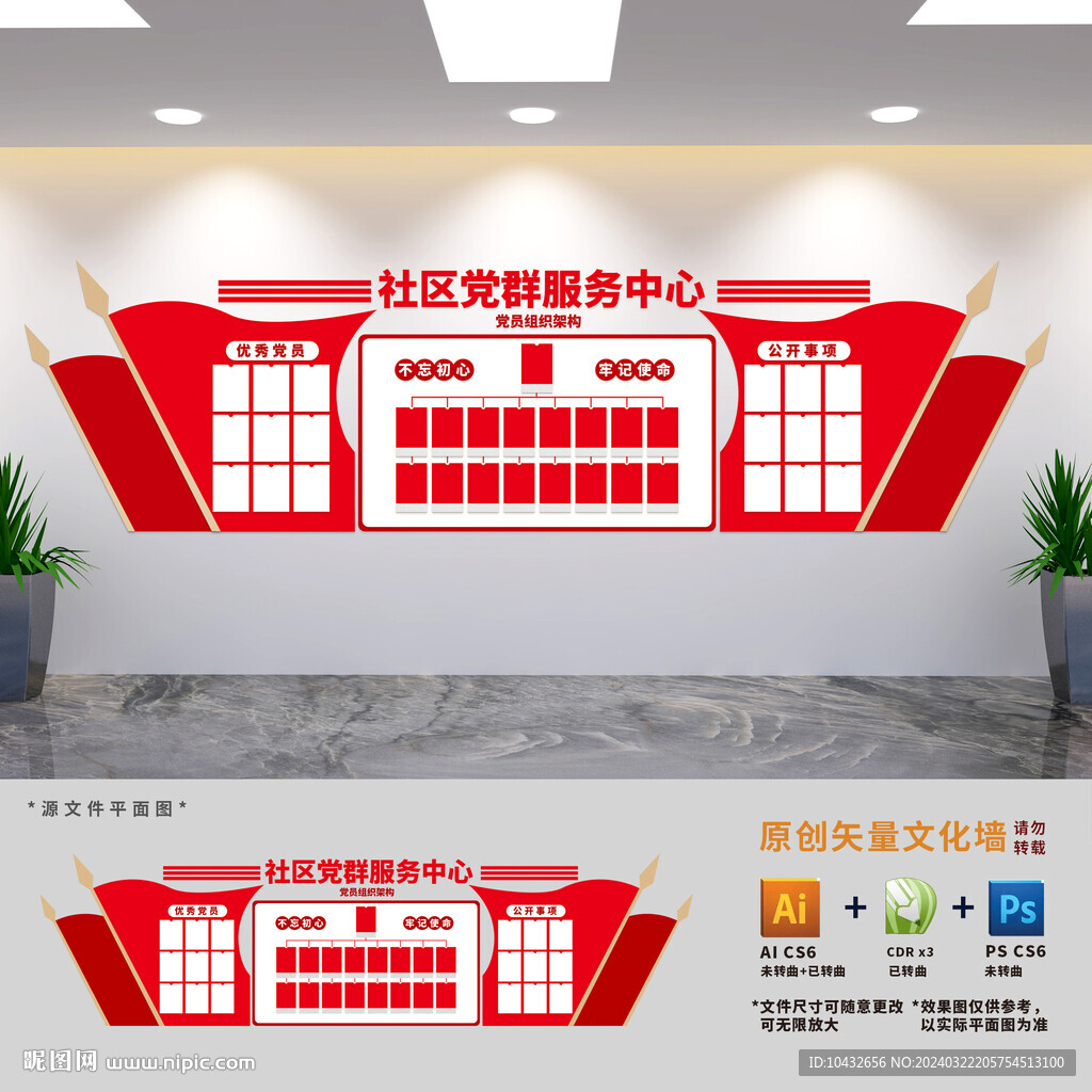 黨員組織架構(gòu)展板
