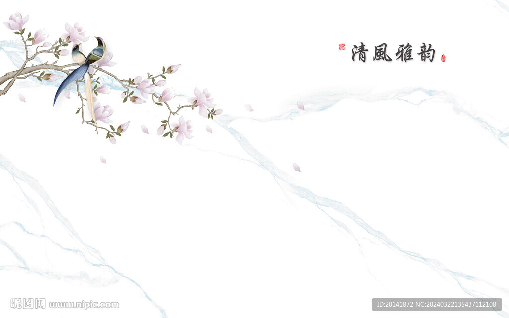 現(xiàn)代簡約爵士白大理石巖板背景